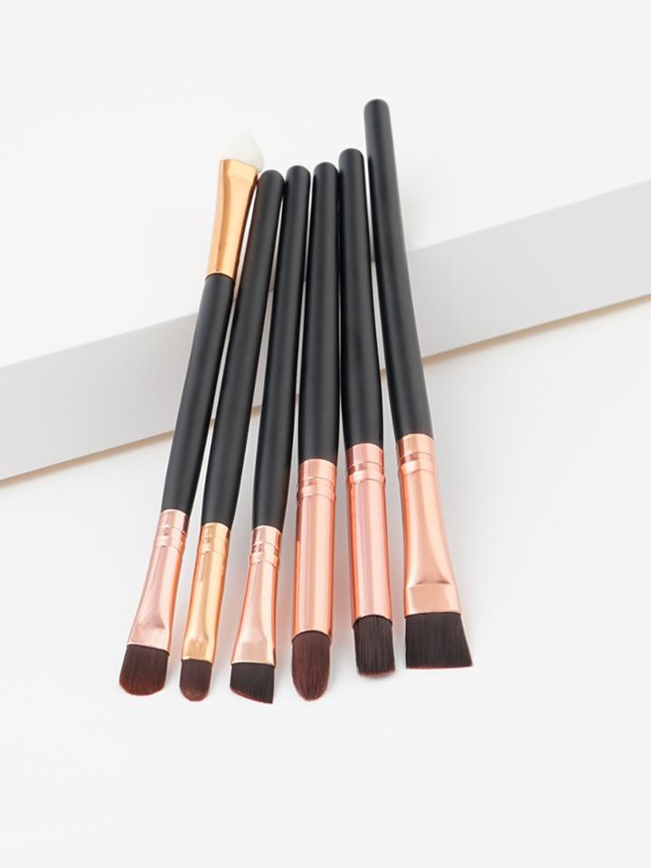 Romwe Two Tone Eye Brush 6pcs