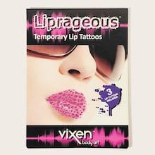 Romwe Leopard Pattern Lip Tattoos 3pcs