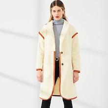 Romwe Pocket Front Shawl Collar Coat