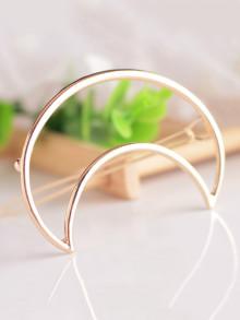 Romwe Hollow Moon Hair Clip
