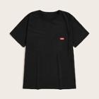 Romwe Guys Letter Patched Tee
