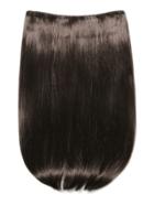 Romwe Choc Brown Clip In Straight Hair Extension