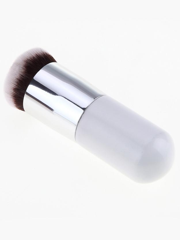 Romwe Round Top Silver Mini Brush