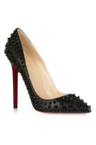 Romwe Rivets Embellished Cool High Heels