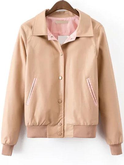 Romwe Lapel Monster Embroidered Jacket