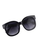 Romwe Black Oversized Fashionable Sunglasses
