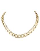 Romwe Best Seller Gold Plated Simple Chain Necklace