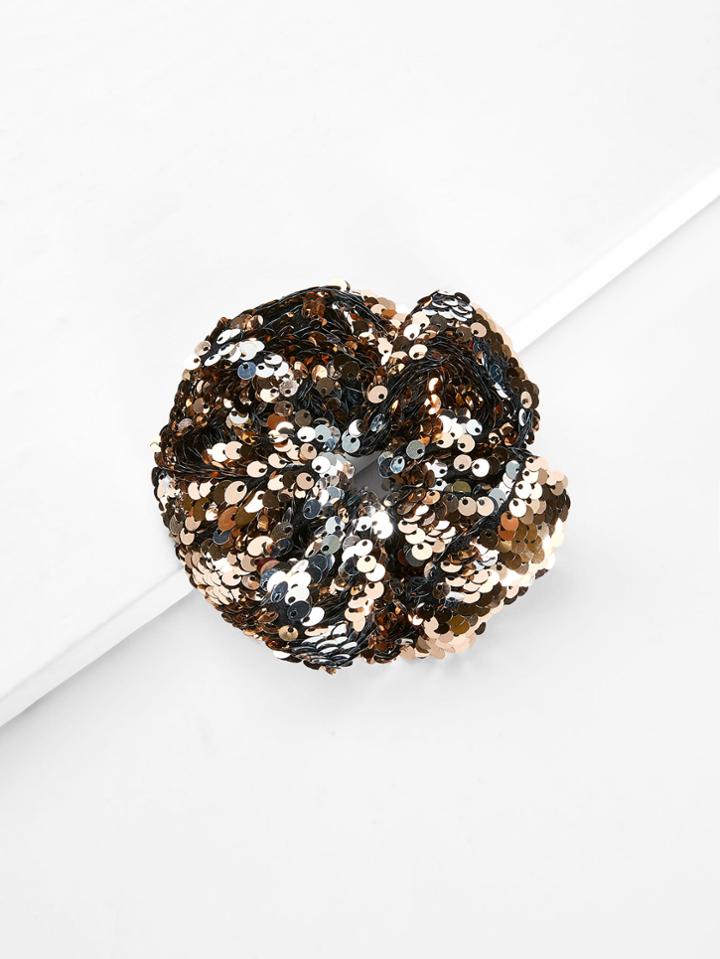 Romwe Sequin Hair Tie