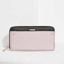 Romwe Color Block Design Purse