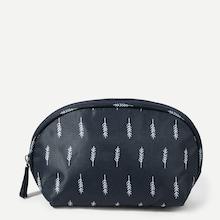 Romwe Wheat Ears Print Makeup Storage Bag