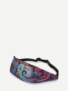 Romwe Paisley Print Bum Bag