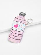Romwe Bottle Shaped Heart Purse Bag