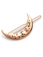 Romwe Gold Plated Oil Drop Hair Clip