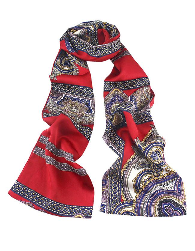 Romwe Latest Designs Bohemian Aulic Style Lady Silk Scarf