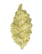 Romwe Gold Plated Small Leaf Shape Brooch Pin