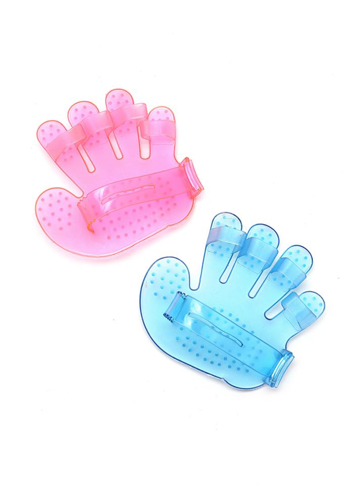 Romwe Random Color Palm Shaped Shampoo Brush 1pcs