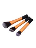 Romwe Two Tone Handle Makeup Brush 3pcs