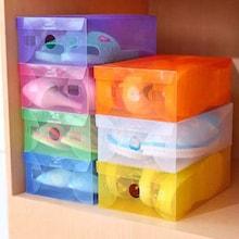 Romwe Random Color Shoe Storage Box 1pc