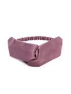 Romwe Pink Twist Knot Elastic Headband