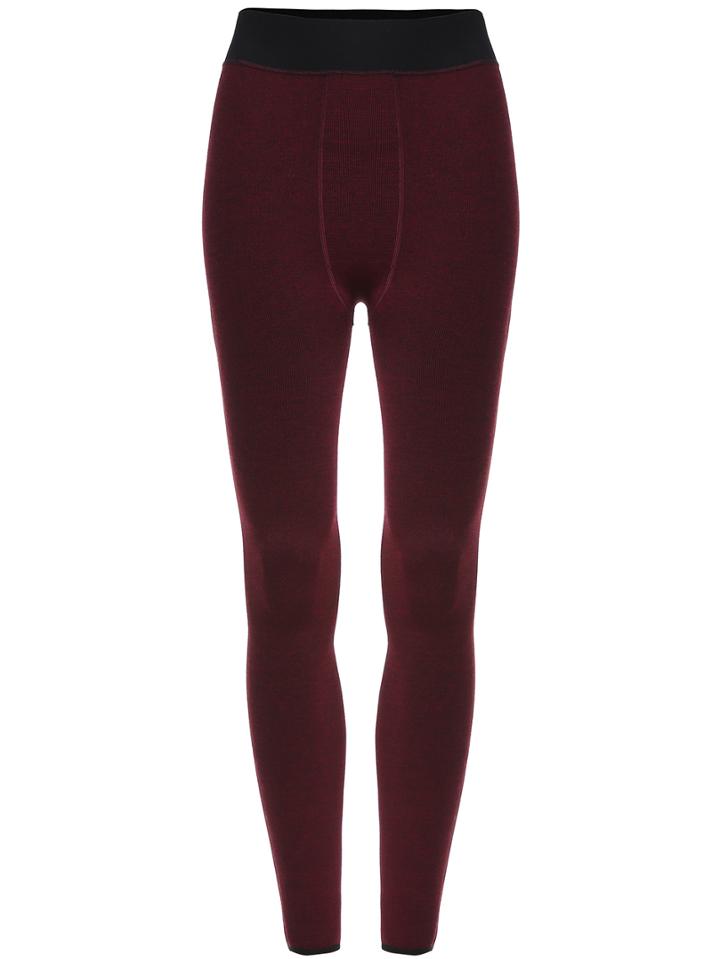 Romwe Elastic Waist Skinny Leggings