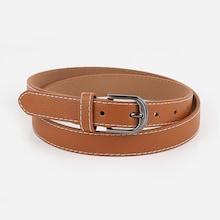 Romwe Stitch Trim Belt