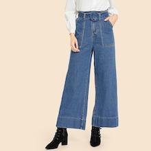 Romwe Wide Leg Jeans