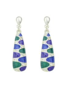 Romwe Enamel Dangle Earrings Female Accessories From India