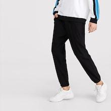Romwe Guys Elastic Hem Solid Pants