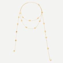 Romwe Star Decorated Layered Wrap Necklace