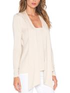 Romwe Long Sleeve Tie White Blouse