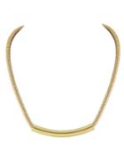 Romwe Popular Style Simple Chain Women Gold Plated Necklace
