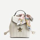 Romwe Twilly Scarf Decor Backpack
