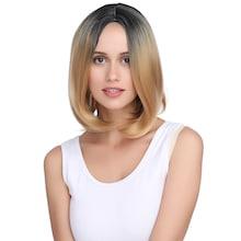 Romwe Two Tone Short Straight Wig 1pc