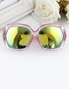 Romwe Multicolor Fashion Acetate Frame Pc Wrap Sunglasses