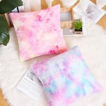 Romwe Tie Dyeing Cushion Cover 1pc