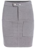 Romwe Bodycon Pockets Skirt