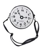 Romwe Round Watch Shape Round Handbags