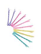 Romwe Multicolor Wave Design Hair Clip Set