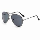 Romwe Guys Top Bar Aviator Sunglasses