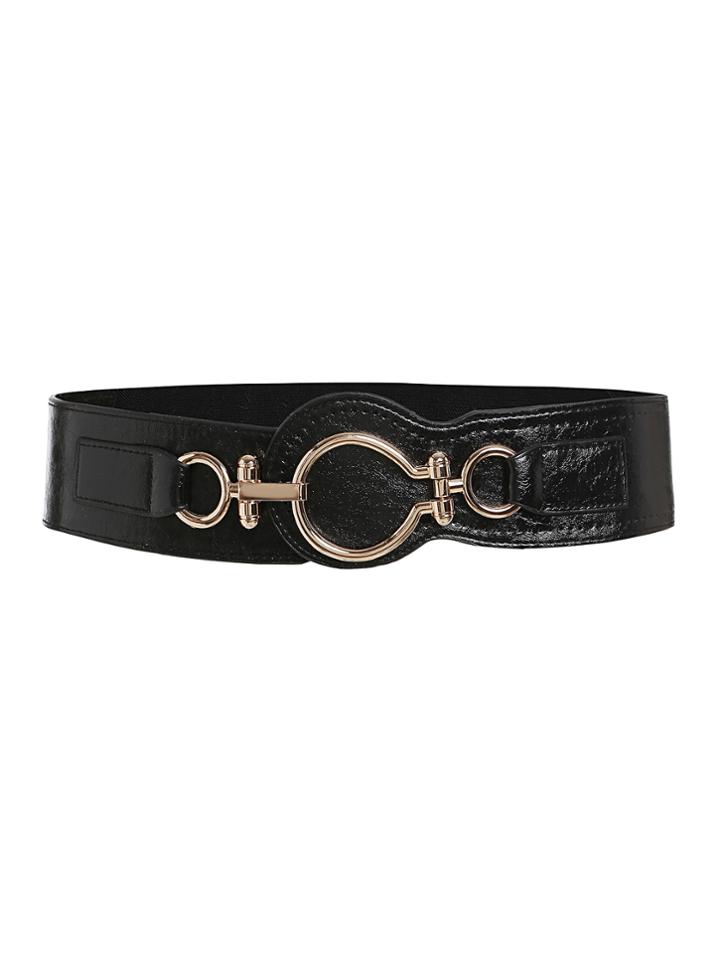 Romwe Metal Hook Waist Belt