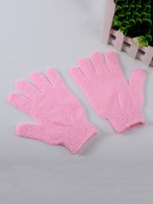 Romwe Exfoliating Bath Glove 2pcs