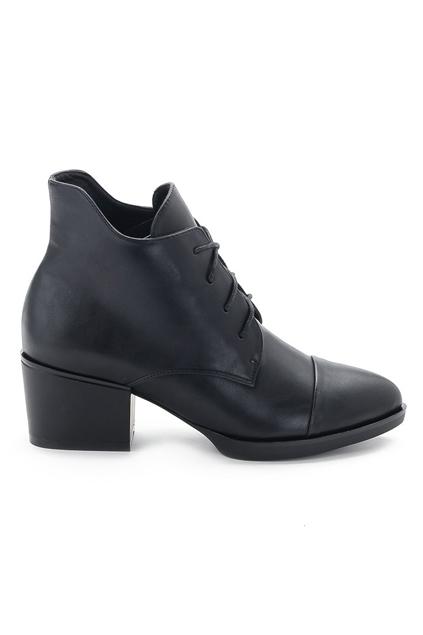 Romwe Pointed Toe Black Ankle Boots
