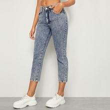 Romwe 5-pocket Crop Jeans