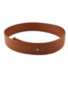 Romwe Brown Pu Leather Wide Waist Belt