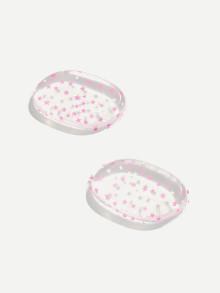 Romwe Star Silicone Powder Puff 2pcs