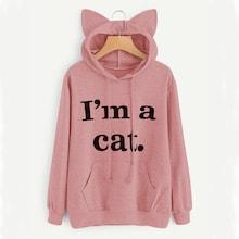 Romwe Plus Letter Print Pocket Hoodie
