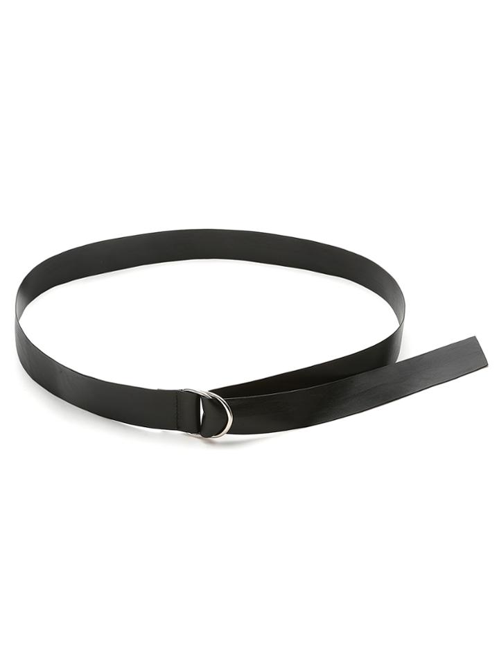 Romwe Double Hoop Fastening Belt