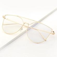 Romwe Cat Eye Double Bridge Sunglasses