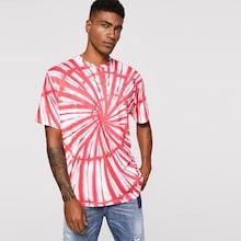 Romwe Guys Tie Dye Top