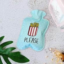 Romwe Fries Print Hot Water Bag